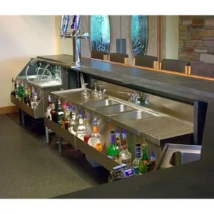 Stainless Steel Cocktail Station