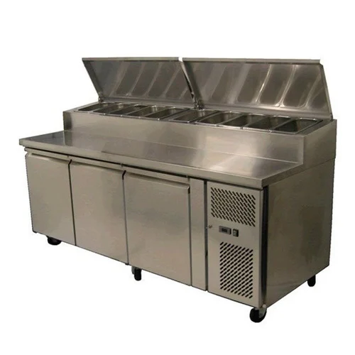 Pizza Makeline Stainless Steel Counter