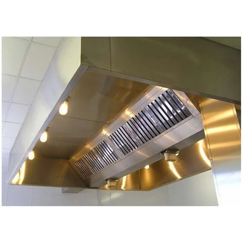 Stainless Steel Exhaust Hood Kitchen Equipment
