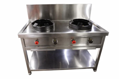 Chinese Two Burner Cooking Range