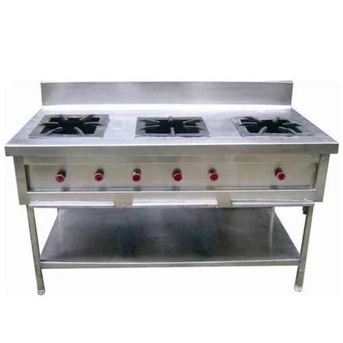 Three Burner Cooking Range